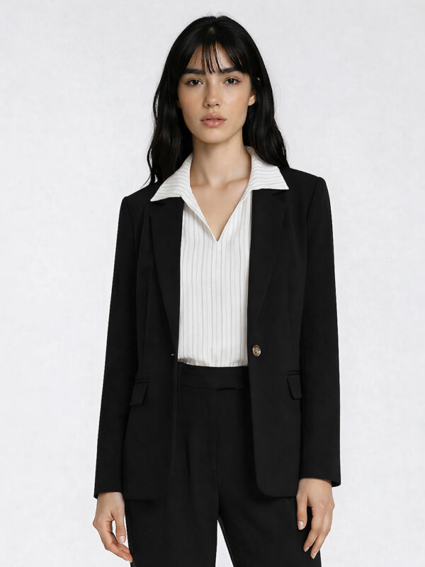 Elise Tailored Blazer in Black