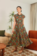 Dezza Dress in Vintage Tapestry