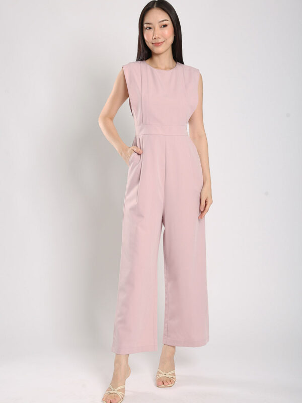 Elira Jumpsuit in Dust Pink