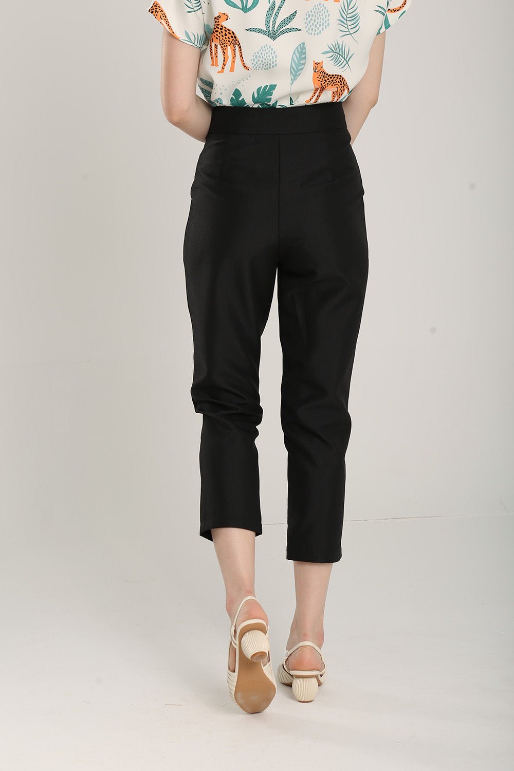 Francesca Tailored Pants in Black - Image 9
