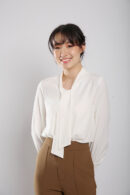 Nadya Blouse in White