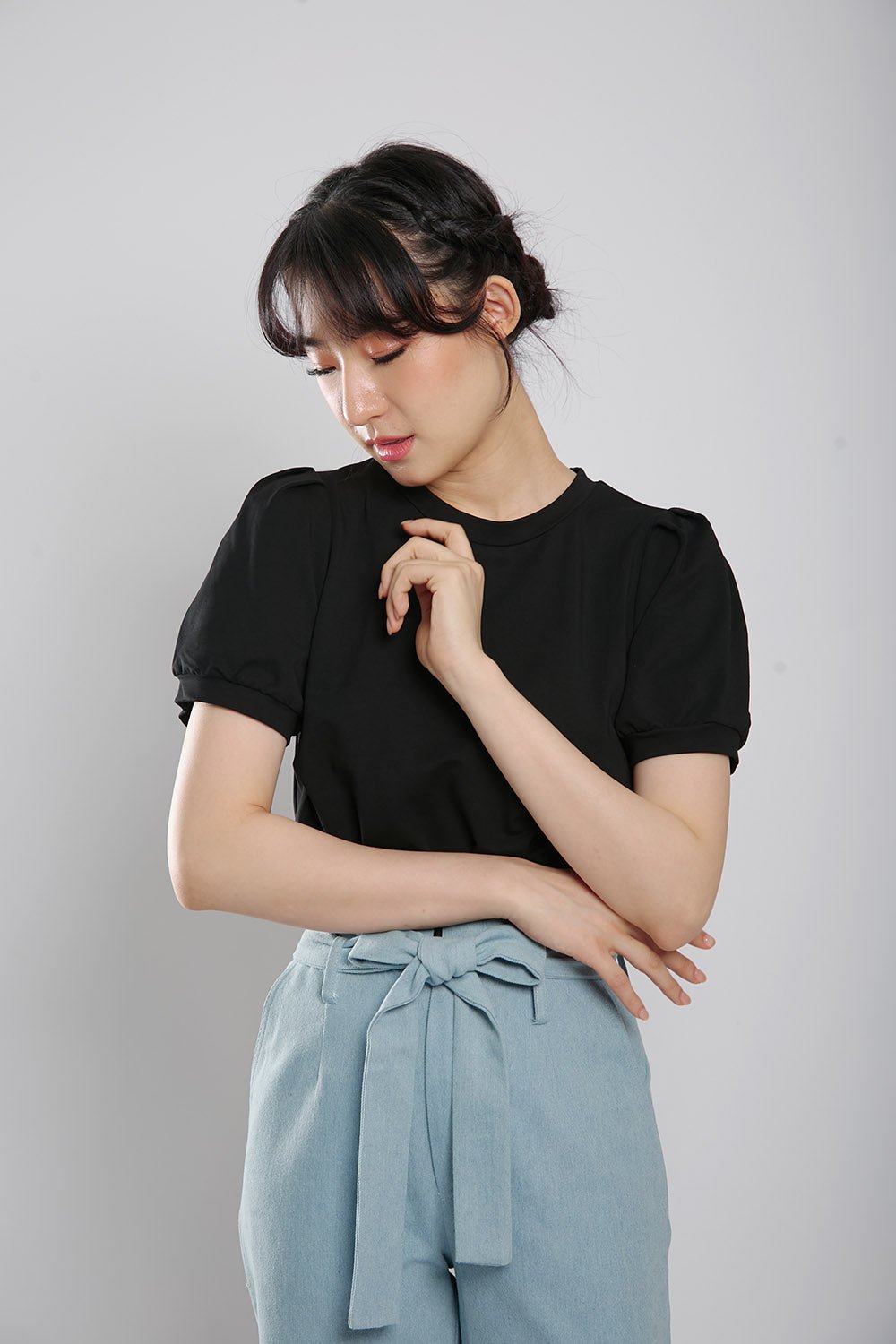 Agnes Top in Black - Imej 4