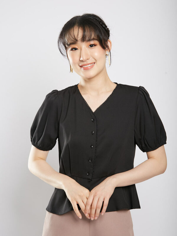 Felizia Blouse in Black