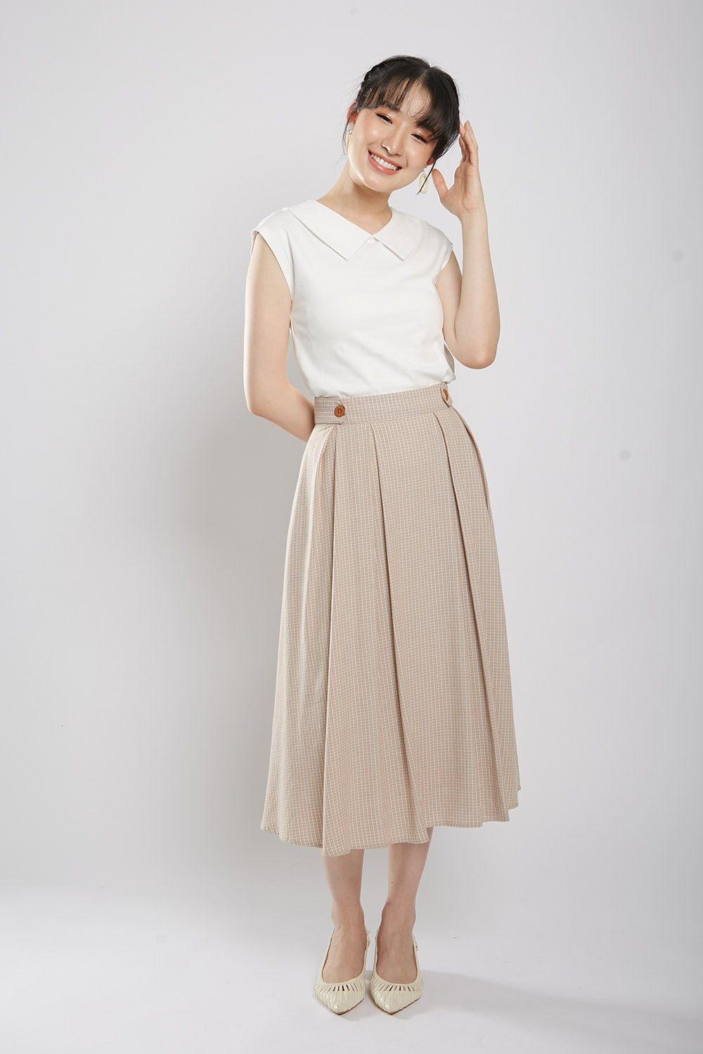 Aurinda Top in White – Bild 7