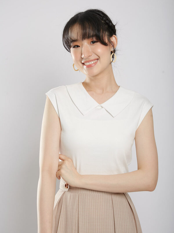 Aurinda Top in White